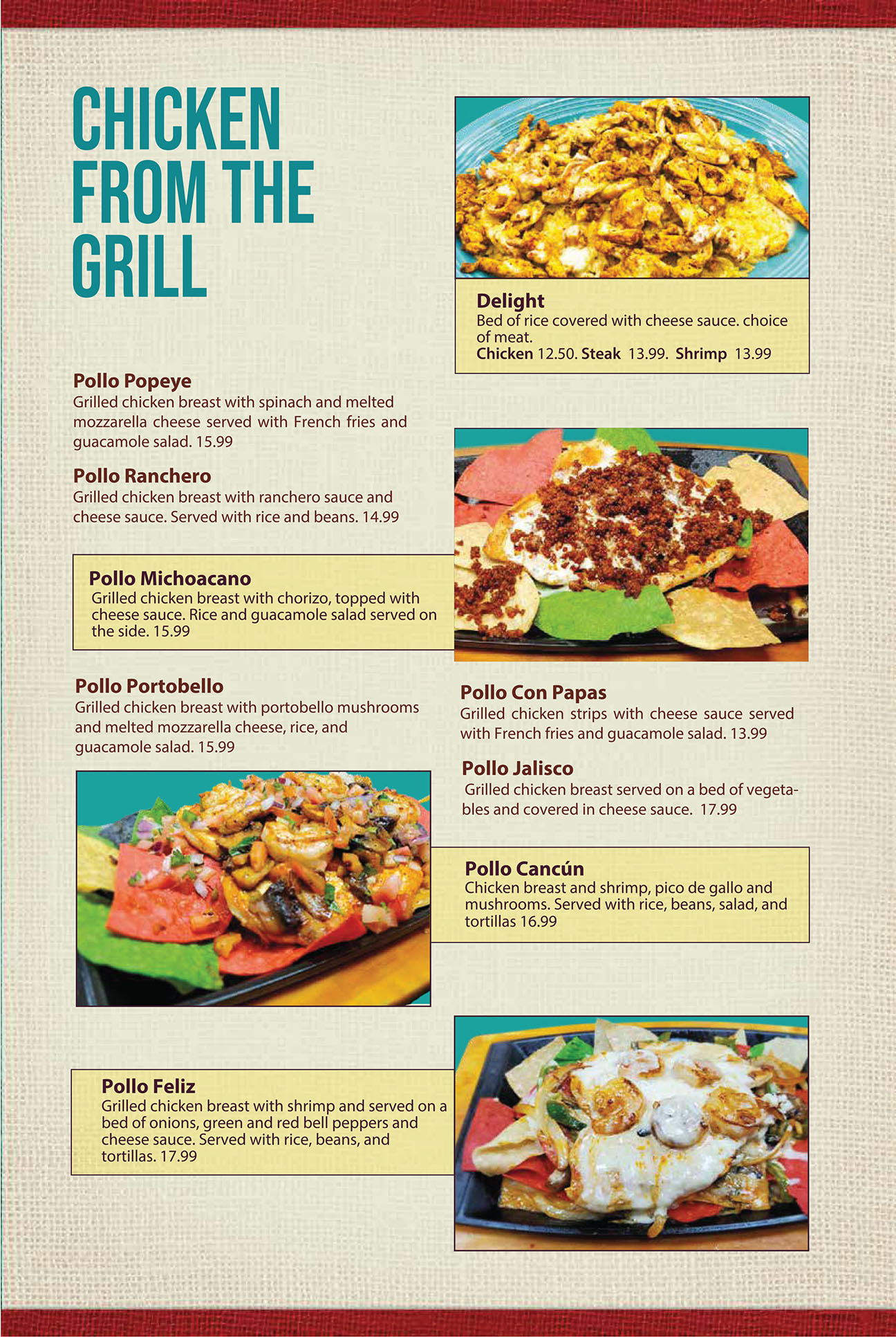 El Jarochito Mexican Restaurant menu image