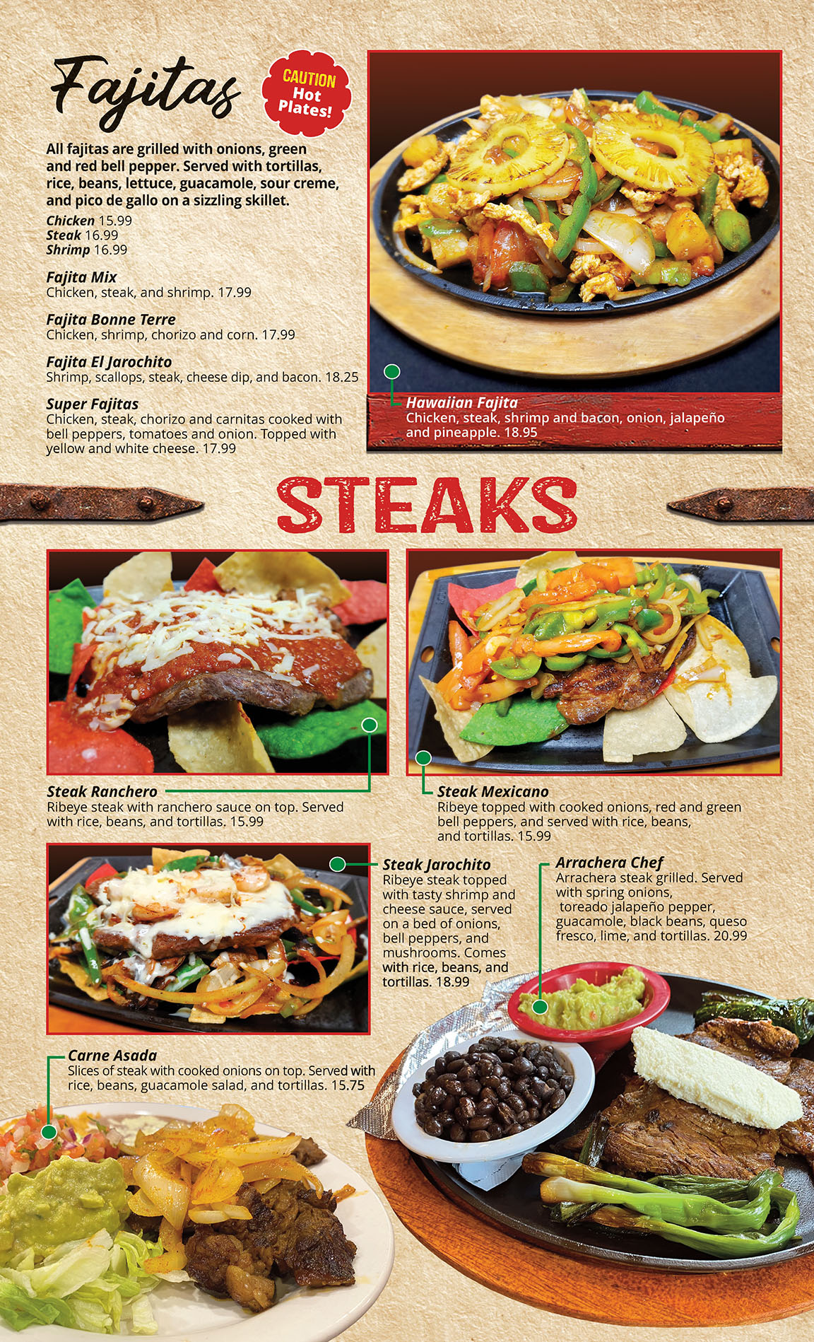 El Jarochito Mexican Restaurant menu image